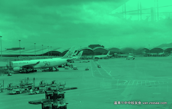 人在香港大屿山机场了